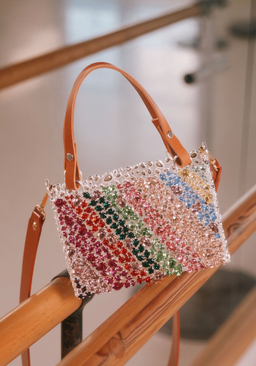 fancy pear handbag