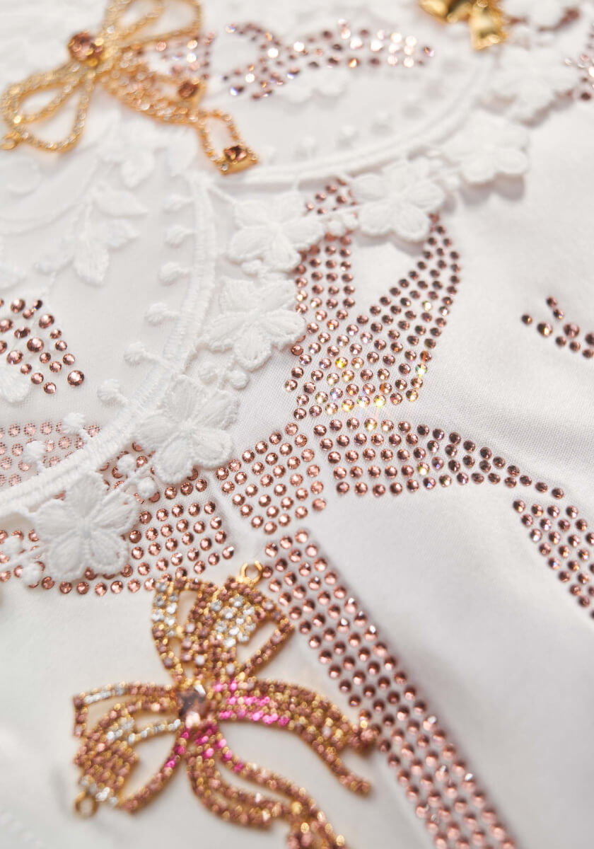 dusty rose flatback crystals