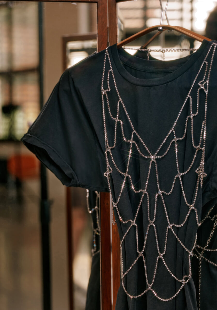 crystal cupchain top
